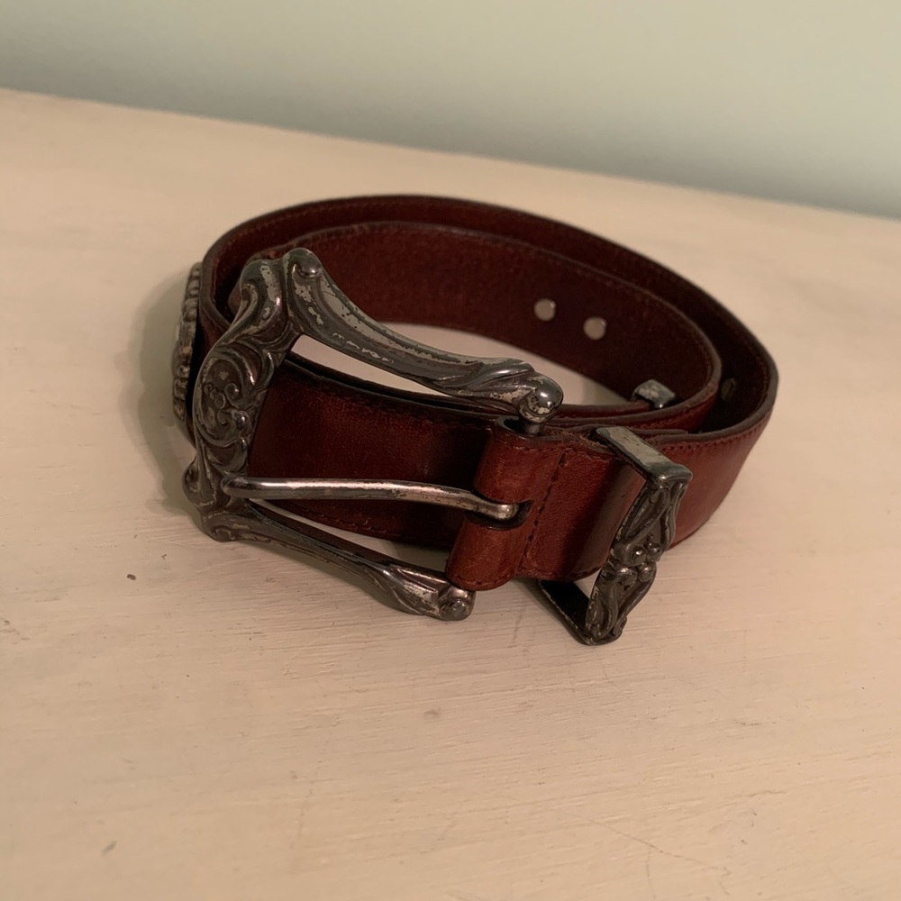 Vintage leather belt